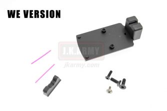 Airsoft Artisan RMR Mount with Sight Ver.2 for WE G Series