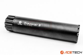 Acetech Predator BBs UV Tracer Unit S ( AT2000 + S Silencer w/ Flash Hider 14mm CCW/CW )