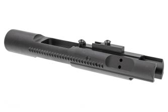 Angry Gun Monolithic Steel Complete Bolt Carrier For Marui TM MWS GBBR ( Blank / BC* / AERO / G Style ) ( Black )