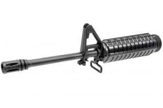 Angry Gun M653 Style Steel Outer Barrel Front Set for Marui TM M4 MWS GBBR ( M16A1 14.5