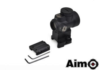 AIM MRO Style Red Dot Sight with High Mount ( BK )