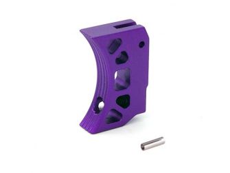AIP Aluminum Trigger (Type K) for Marui Hi-capa (Purple/Short)