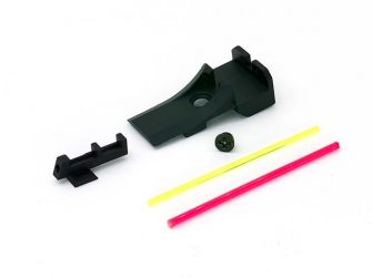 AIP Alumimun Front and Rear Sight ( Fiber) Version.2 For TM 5.1 Series
