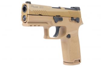 SIG AIR P320 M18 6mm Gas Version GBB Pistol ( Tan ) ( Licensed by SIG Sauer ) ( by VFC )