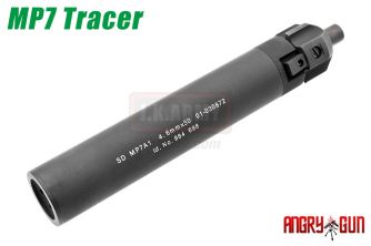 Angry Gun MP7 SMG QD Silencer AT2000 UV Tracer Kit ( Black ) ( Acetech )