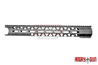 Angry Gun WCRS Style GEN2 Ver. M-LOK Rail 16.2Inch WE GBB Type ( Black )
