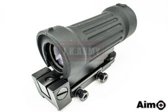 AIM-O 4x30 Tactical Elcan Style Scope for Airsoft ( BK )