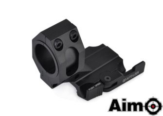 AIMO Auto Lock QD Cantilever 25mm/30mm Ring Mount ( BK )