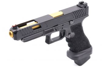 ARMY TTI Style Combat Master G34 GBB Pistol ( Black )