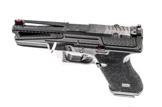 ARMY Custom x 5KU SD Style Custom Stippled Model 17 GBB Pistol ( Type B )