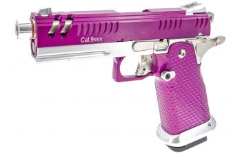 ARMY R610 Lim-Cat Style 4.3 Hi-Capa GBB Pistol Airsoft ( Purple )