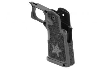 ARMY R612 ST* Style Staccato C2 GBB Pistol Stippled Grip Suitable For ARMY R612 / Hi-Capa Spec. ( Black )