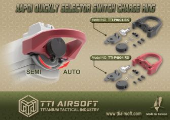 TTI Airsoft Selector Switch Charge Ring for AAP-01 GBB Pistol Series ( AAP01 )