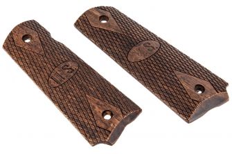 BOG US 1911 Wood Grip Set For TM / AW / WE 1911 GBB Series
