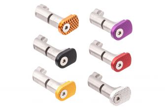 CL Project Steel Magazine Catch ( Silver Core ) For KJ ASG CZ TS 2 GBB