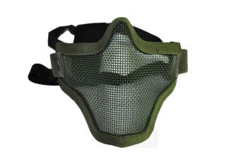 CM01 Strike Steel Half Face Mask Dual Belt Ver. ( OD )