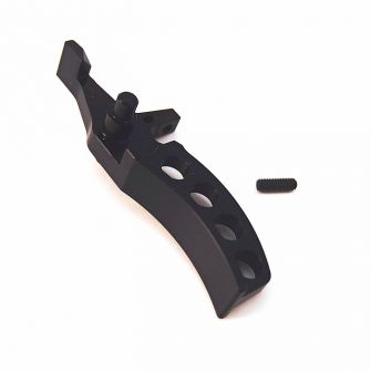 JeffTron Curved CNC Trigger for AR M4 / M16 AEG ( Black )