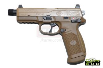Cybergun FN FNX45 Tactical GBB Airsoft Pistol ( DE )