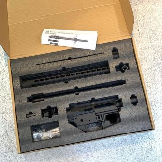Angry Gun JW Rifle TT Style Conversion Kit for Marui MWS GBBR ( John Wick Style Limited Edition )