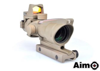 AIM ACO 4X32C Red Dot Illumination Source Fiber With RMR Sight ( DE )