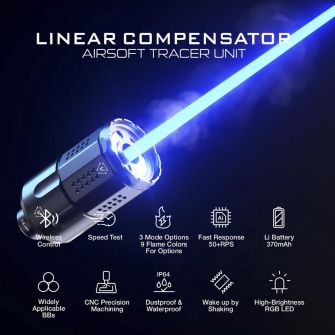 EMG Strike Industries SI Licensed Linear Compensator Built-In ESHOOTER Flare M BT 14mm CCW Tracer Unit