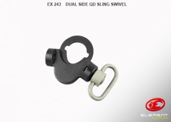 Element Dual Side QD Sling Swivel (Black)