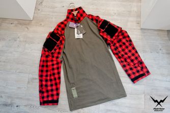 FFI GEN3 TAC Lumberjacks Shirt ( Flannel ) ( Red )