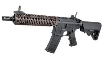GHK Colt MK18 MOD1 GBB Rifle Airsoft ( Forging Receiver 2022 Version ) ( Original Authorization by Colt and Daniel Defense GHK M4 V2 System )