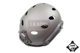 FMA FAST Carbon Fiber Airsoft Helmet-PJ  ( M/L ) ( Mass Grey ）