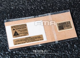 FMA Custom Decals / Stickers F1 For AN/PEQ-15 Case ( PEQ15 )