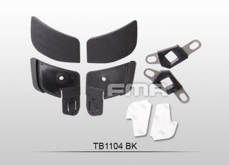 FMA Side Covers FOR CP Helmet ( BK )