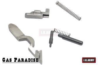 Gas Paradise Steel Disconnector, Fire Pin Lock, Safety Pin Set For T.Marui Hi-Capa