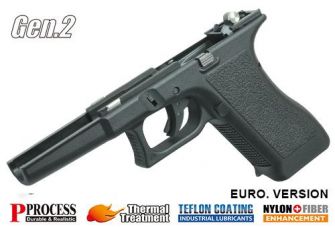 Guarder New Generation Frame Complete Set for MARUI Model 17 / 22 / 34 ( GEN2 / Euro. Ver. / Black )