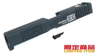 Guarder Aluminum Slide for Marui G17 TF-141 (Black)