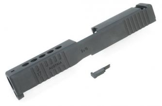 Guarder Aluminum Slide for TM Model 17 Custom II (Black)