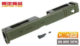Guarder 7075 Aluminum CNC Slide for Marui Model 18C (Oliver Drab)