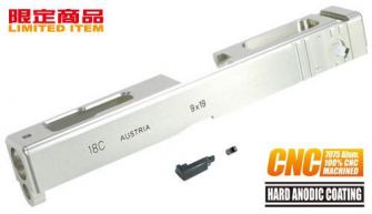 Guarder 7075 Aluminum CNC Slide for Marui Model 18C (Silver)