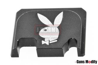 Guns Modify 6061Aluminum CNC GBBU Rear Plate for Model G Series G17 etc. ( GM0049-23 ) 