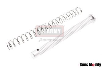 Guns Modify Steel Recoil Guide Rod For TM / WE / VFC G Model DEU ( Silver )