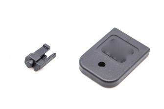 Guns Modify High Tenacity Polymer Mag Base Pad For TM / GM G-Series G Model Magazine ( Black )