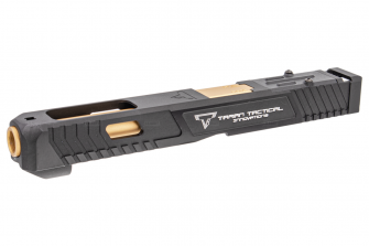 EMG TTI G&P Custom TTI G34 CNC Slide for Umarex / VFC Glock 17 Gen 3 GBB Pistol Series ( Black )