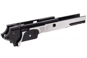 Gunsmith Bros 3.9 Inch  ST* 2011 Frame w/ Rail For Marui TM Hi-Capa 5.1 / 4.3 GBBP Series  ( 2 Tone )