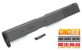 Guarder 6061 Aluminum CNC Slide for KJ WORK G19 ( Black )