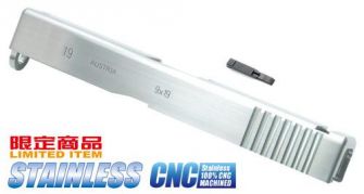 Guarder Stainless CNC Slide for KJ WORK G19 Custom ( Silver )