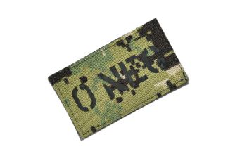 Infrared Reflective Patch - O- NEG ( AOR2 ) ( Free Shipping )