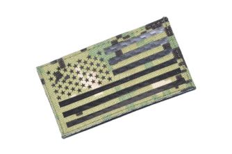 Infrared Reflective Patch - USA Flag ( Forward ) ( AOR2 ) ( Free Shipping )