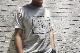 JK UNIQUE Flying Angel Style SAFETY Tee ( White ) ( T Shirts )