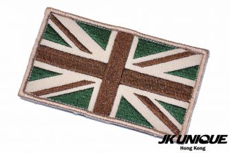 JK UNIQUE Patch - UK FLAG ( MC , OD x Tan ) ( Free Shipping )