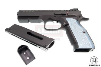 KJ Works CZ Shadow 2 GBB Pistol ( ASG Licensed ) - CO2 Version