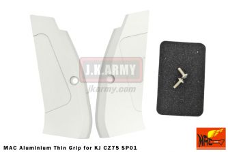 MAC Aluminium Thin Grip for KJ CZ75 SP01 ( SV )